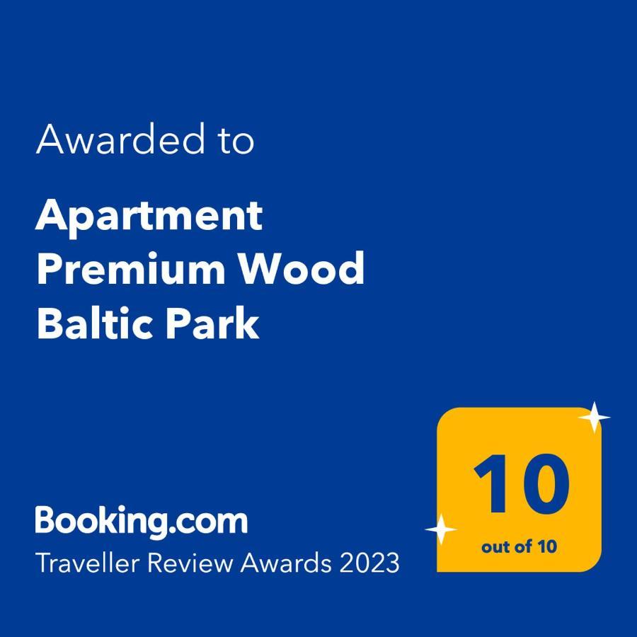 Apartment Premium Wood Baltic Park - 58M2, 3 Pokoje Stegna  Bagian luar foto